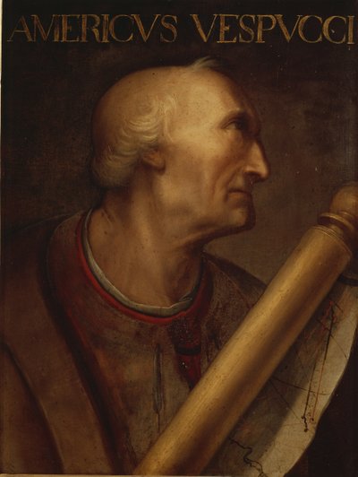 Amerigo Vespucci autorstwa Italian School