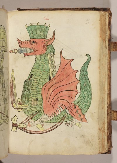 Ilustracja z De re militari (O sztuce wojskowej) autorstwa Robertusa Valturiusa (1413-1484) autorstwa Italian School