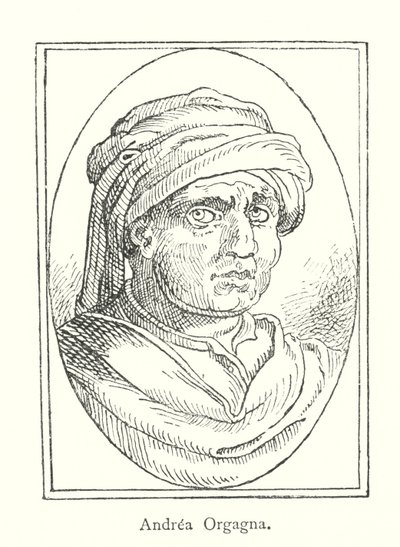 Andrea Orgagna (grafika) autorstwa Italian School