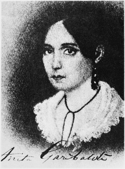 Anita Garibaldi (1820-49) autorstwa Italian School