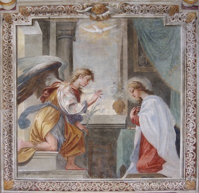 Zwiastowania, kaplica św. Małgorzaty autorstwa Italian School