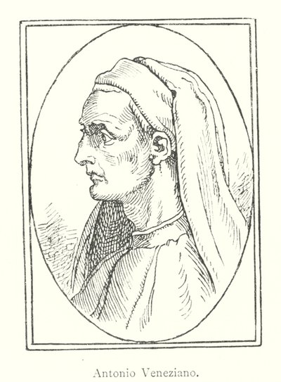 Antonio Veneziano (grafika) autorstwa Italian School