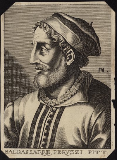 Baldassare Tommaso Peruzzi autorstwa Italian School
