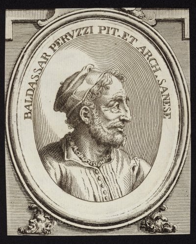 Baldassare Tommaso Peruzzi autorstwa Italian School