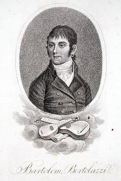 Bartolomeo Bortolozzi (ur. 1773) ryty przez Scheffnera (grafika) autorstwa Italian School