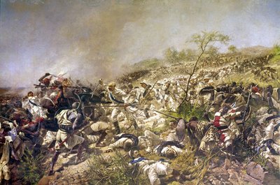 Bitwa pod Dogali: Włochy w Erytrei w lutym 1887 r. autorstwa Italian School