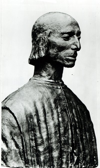 Popiersie Niccolo Machiavellego (1469-1527) autorstwa Italian School