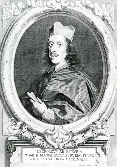 Kardynał Leopold de Medici (1617-1675) autorstwa Italian School