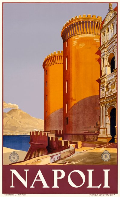 Castel Nuovo w Neapolu autorstwa Italian School