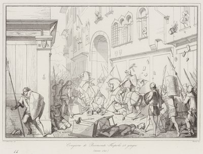 Spisek Boemmondo Tiepolo 15 czerwca autorstwa Italian School