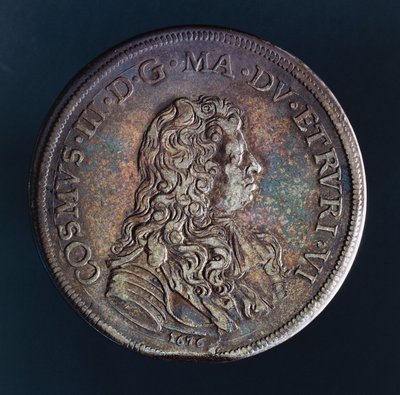 Cosimo III de Medici, Wielkie Księstwo Toskanii, awers autorstwa Italian School