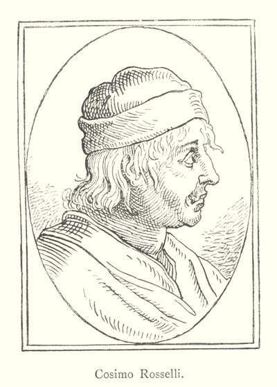 Cosimo Rosselli (Grawerowanie) autorstwa Italian School