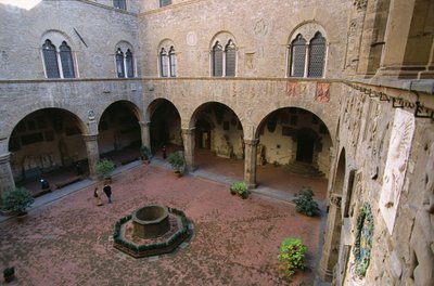 Dziedziniec autorstwa Italian School