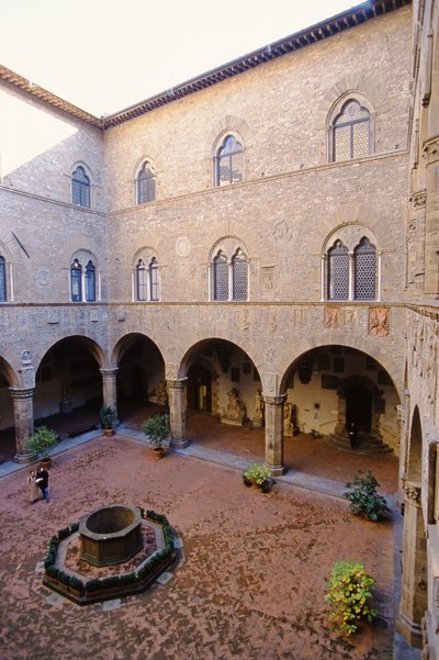 Dziedziniec autorstwa Italian School