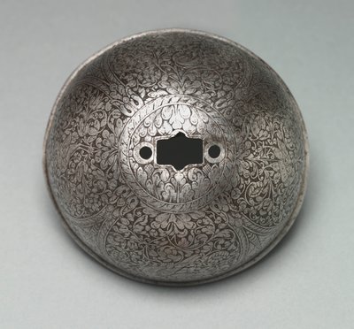 Kubek z rękojeści rapiera, ok.1650-75 (stal) autorstwa Italian School