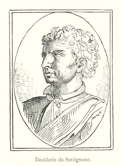 Desiderio da Settignano (grawerowanie) autorstwa Italian School