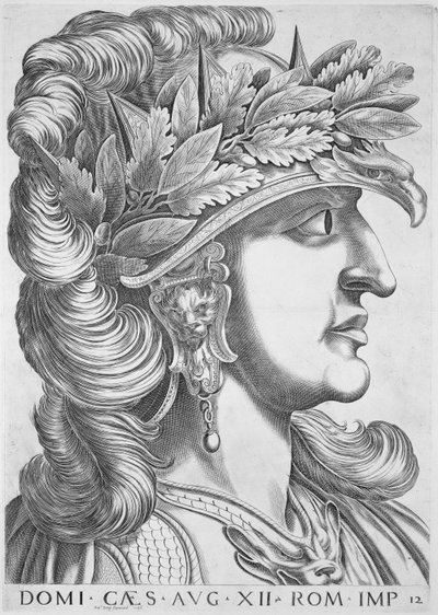 Cezar Domicjan (51-96 n.e.), 1596 autorstwa Italian School