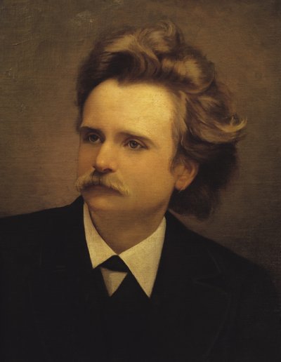 Edvard Hagerup Grieg (1843-1907) autorstwa Italian School