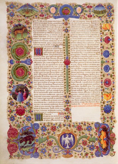 Koniec Księgi Salomona, z Biblii Borso d