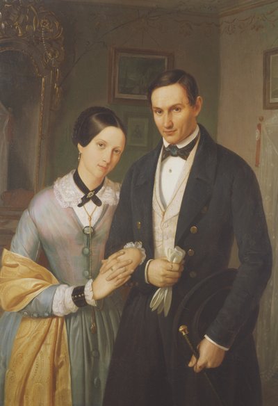 Zaręczona para, Malnate autorstwa Italian School