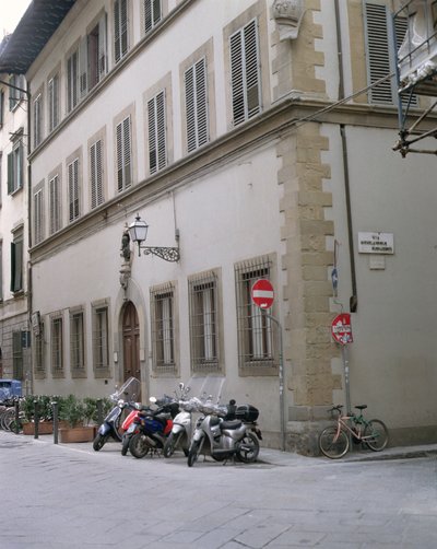 Fasada Casa Buonarroti autorstwa Italian School