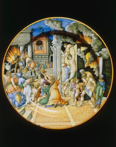 Ogień Troi, produkcja Urbino, płyta autorstwa Italian School