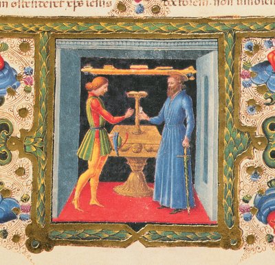 Fol.208r List św. Pawła do Tymoteusza, z Biblii Borso d