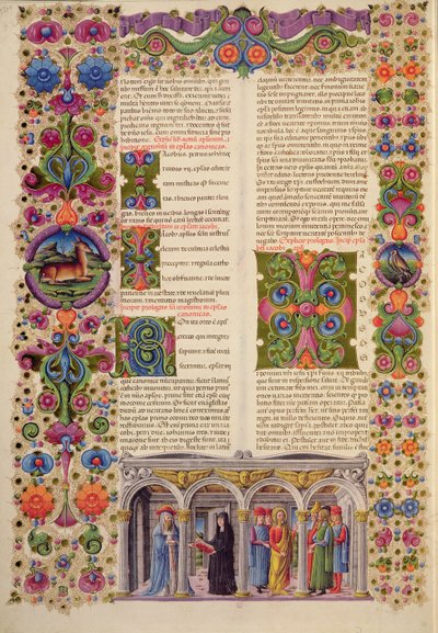 Fol.229 Księga Jakuba, z Biblii Borso d