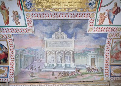 Fontanna Mojżesza, Piazza San Bernardo, Rzym autorstwa Italian School