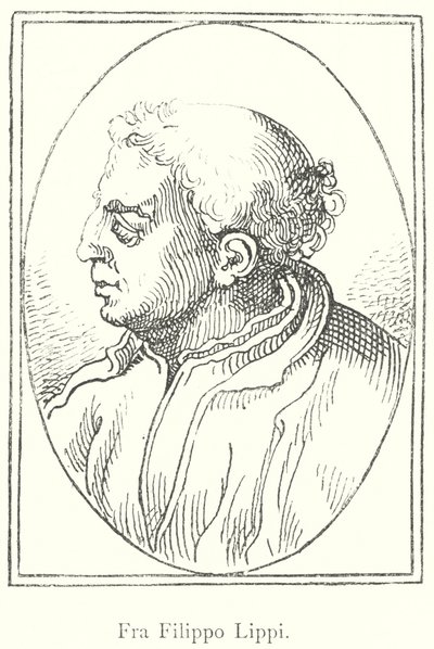Fra Filippo Lippi (grawerowanie) autorstwa Italian School