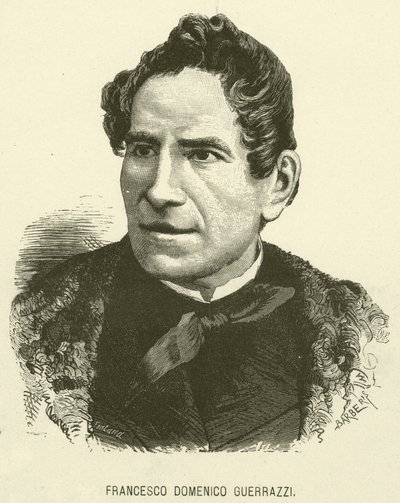 Francesco Domenico Guerrazzi (grafika) autorstwa Italian School