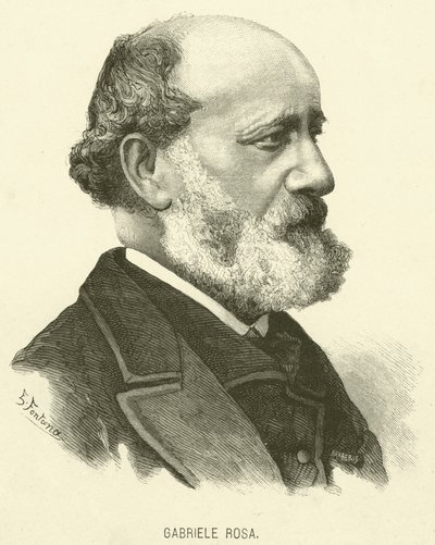 Gabriele Rosa (grafika) autorstwa Italian School