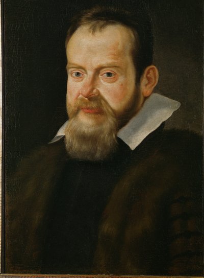 Galileo Galilei, astronom ... (obraz na płótnie) autorstwa Italian School