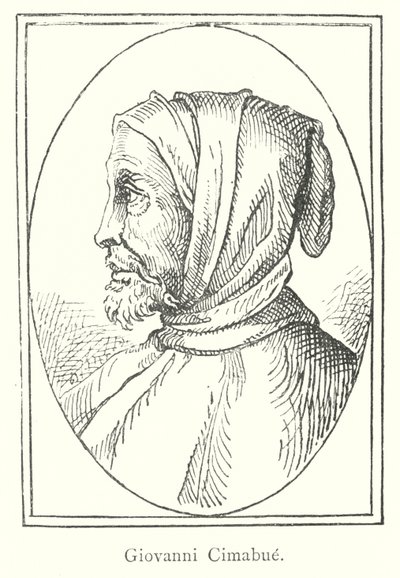 Giovanni Cimabue (Grawerowanie) autorstwa Italian School