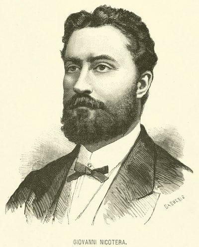 Giovanni Nicotera (grawerowanie) autorstwa Italian School