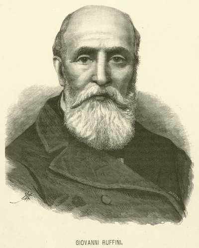 Giovanni Ruffini (Grawerowanie) autorstwa Italian School