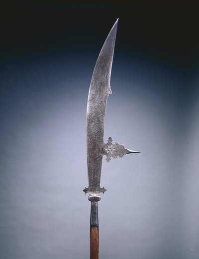 Glaive, Wenecja, ok. 1600-20 (stal i drewno) autorstwa Italian School