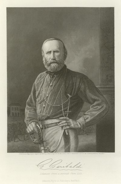 Giuseppe Garibaldi autorstwa Italian School