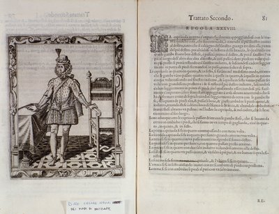 Jak tańczyć kapriolę Podwójna strona Le Gratie dAmore (Le Grazie dAmore) włoskiego tancerza Cesare Negri pt. Il Trombone (1536-1604), traktat o tańcu autorstwa Italian School