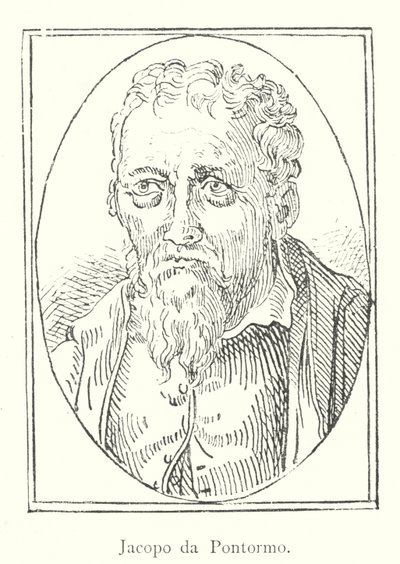 Jacopo da Pontormo (grafika) autorstwa Italian School