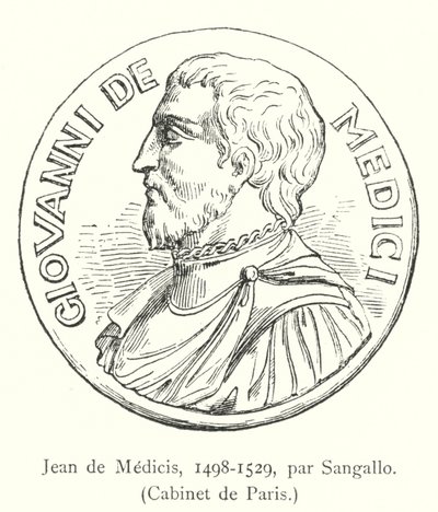 Jean de Medicis autorstwa Italian School