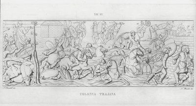 Kolumna Trajana (rycina) autorstwa Italian School