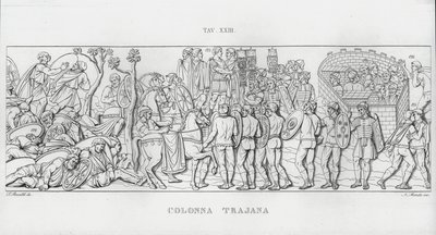 Kolumna Trajana, Kolumna Trajana autorstwa Italian School