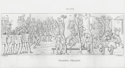 Kolumna Trajana, Kolumna Trajana autorstwa Italian School