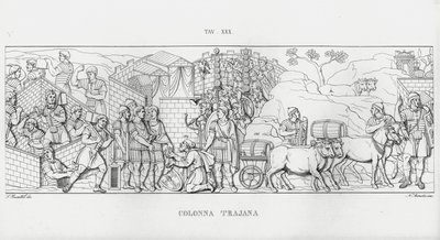 Kolumna Trajana, Kolumna Trajana autorstwa Italian School