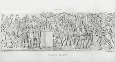 Kolumna Trajana, Kolumna Trajana autorstwa Italian School