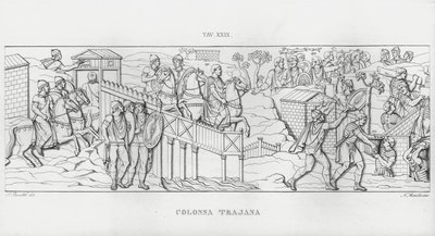 Kolumna Trajana, Kolumna Trajana autorstwa Italian School
