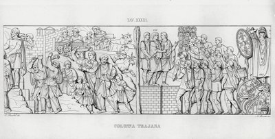 Kolumna Trajana, Kolumna Trajana autorstwa Italian School