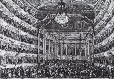 La Scala, Mediolan autorstwa Italian School