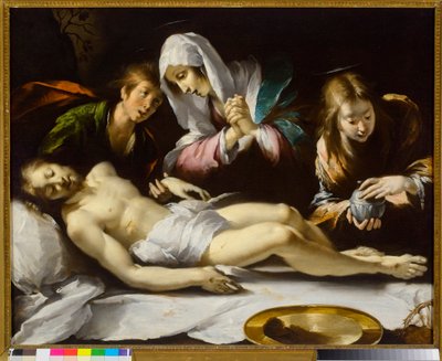 Lament nad zmarłym Chrystusem, 1615/17 autorstwa Italian School